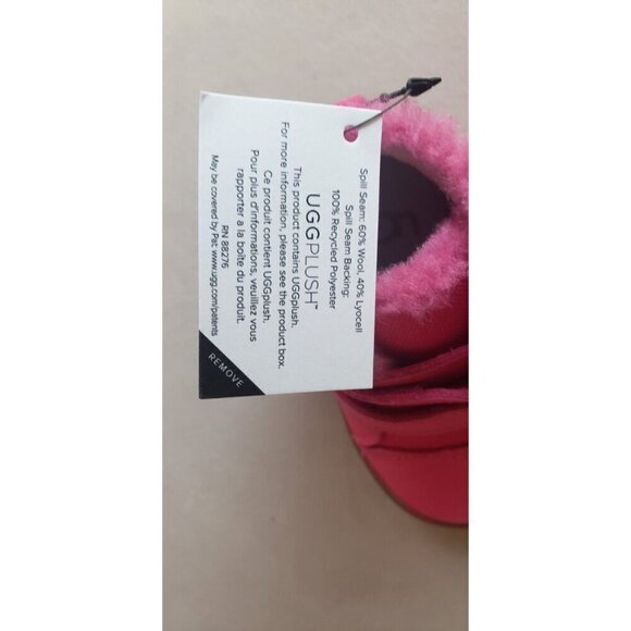 NEW UGG GIRLS RENNON II BERRY SNEAKERS GIFT BOX  SZ 04-05 US /12 -18 MO - Picture 8 of 9